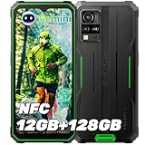 Blackview BV4800 Pro Outdoor Handy Ohne vertrag, 12GB+128GB/2TB TF, Corning Gorilla 6.56' HD+, Android 14 Outdoor Smartphone, IP69K Buastellenhandy,16MP+8MP, NFC/OTG/GPS